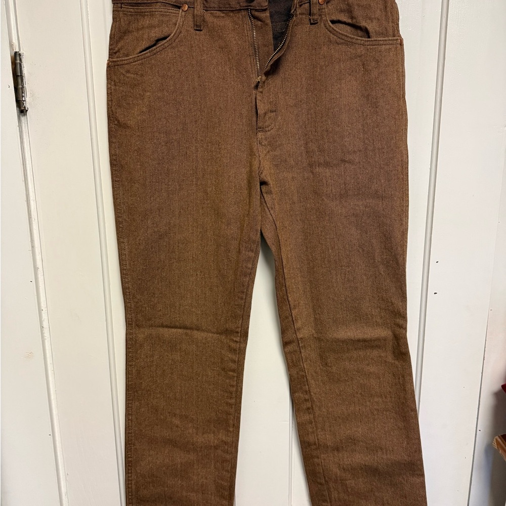 Wrangler Men's Corduroy Pants - Rich Brown